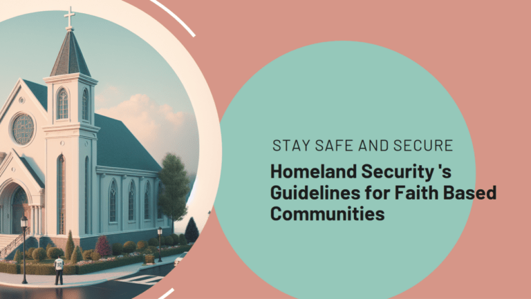 Security Issues Headline with Church in background